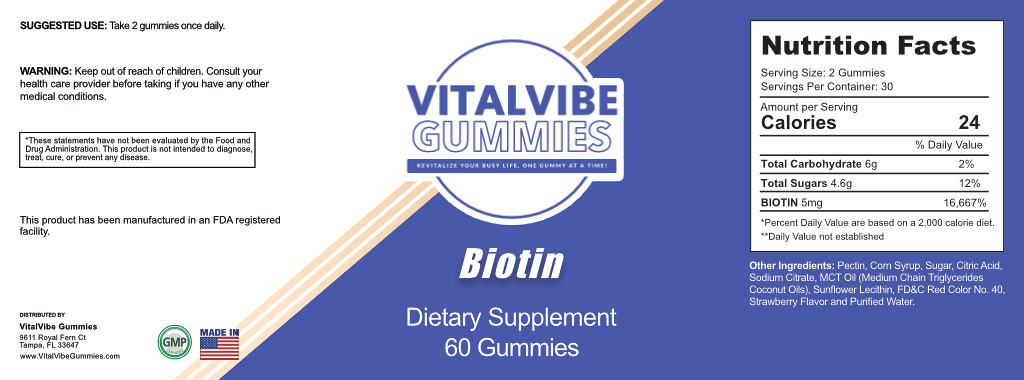 BIOTIN GUMMIES