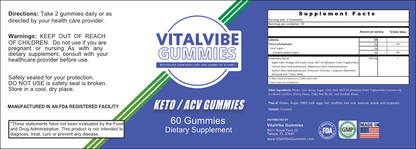 KETO/ACV GUMMIES for Weight Loss