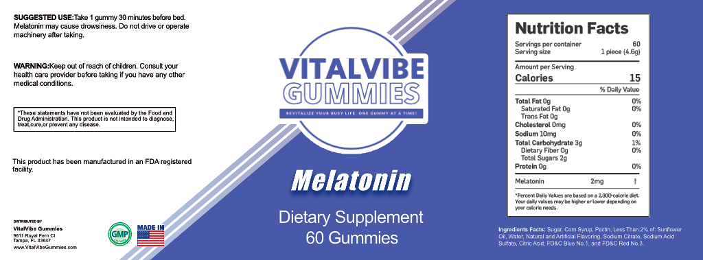 MELATONIN (Sleep) GUMMIES